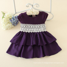 robe pour bébé en dentelle bébé violet robe bébé en coton